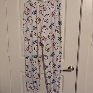 Hello Kitty White Pajama Pants XL